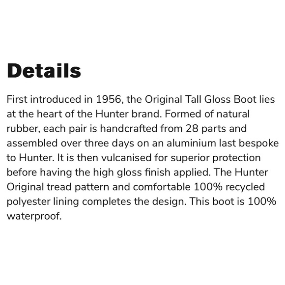 Hunter Tall Black Glossy Boots - Picture 2 of 16